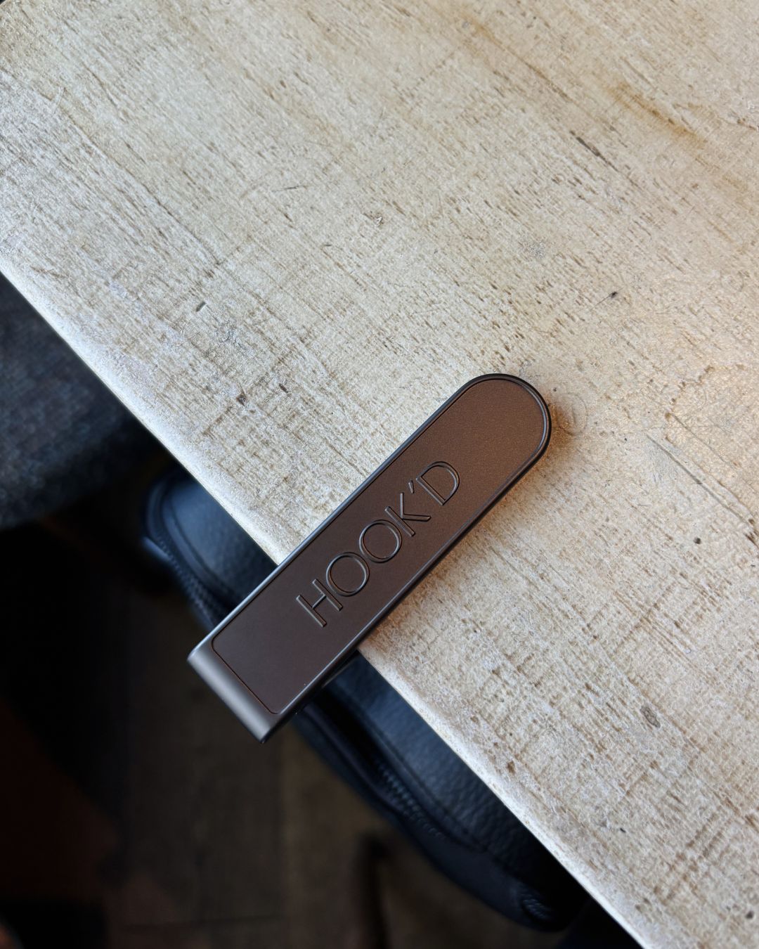 Gunmetal Bag Hook