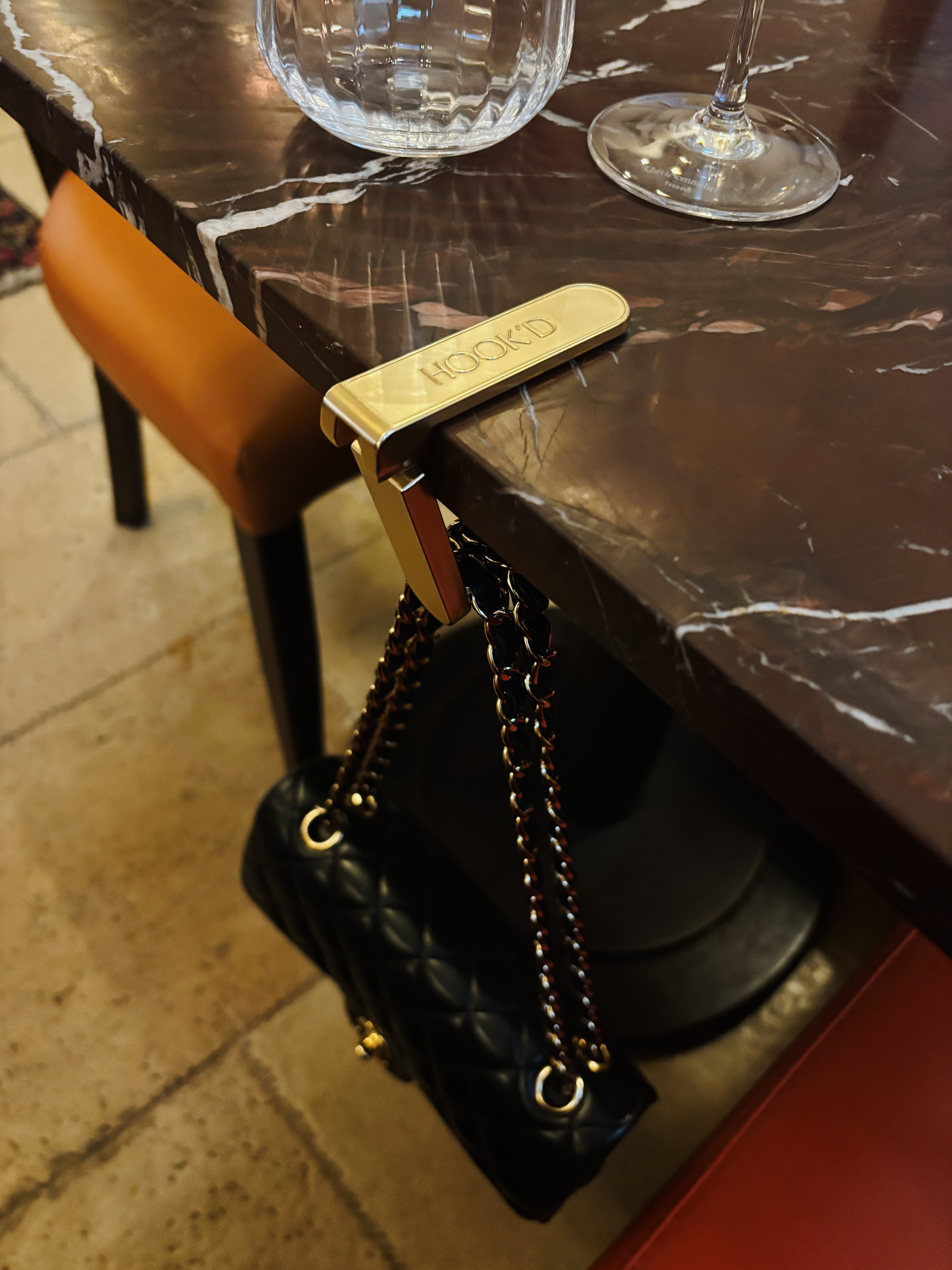 Gold Bag Hook